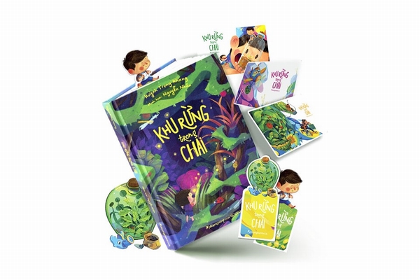 Giáo dục trẻ bảo vệ môi trường qua ‘Khu rừng trong chai’