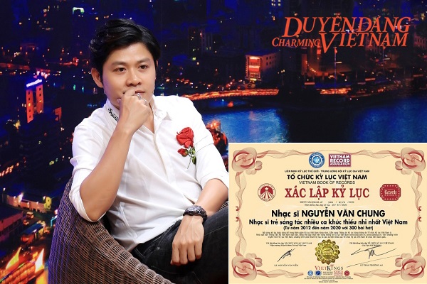 Nguyễn Văn Chung – 8 năm lập kỷ lục với 300 ca khúc thiếu nhi