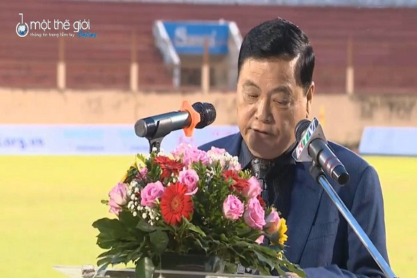 Phát biểu khai mạc VCK U.21 Quốc gia 2020 của nhà báo Nguyễn Công Khế