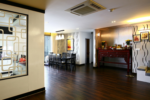 Căn hộ nồng ấm trên cao của gia đình ba thế hệ