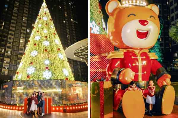 Giới trẻ Sài Gòn hào hứng với cây thông “siêu to khổng lồ” và cây thông “biết bay”