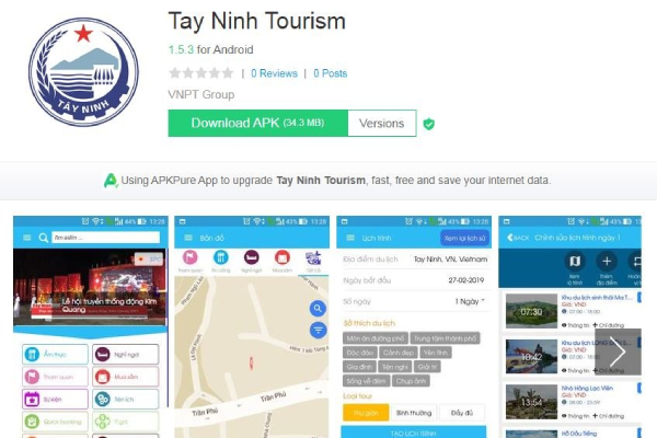 Tây Ninh giới thiệu ứng dụng “Tay Ninh Tourism” để hỗ trợ ngành du lịch