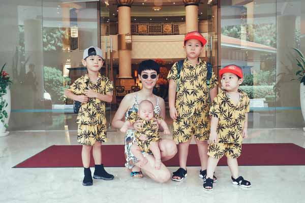 Trà My đưa gia đình đi du lịch sau tuyên bố nghỉ chơi Thu Thủy