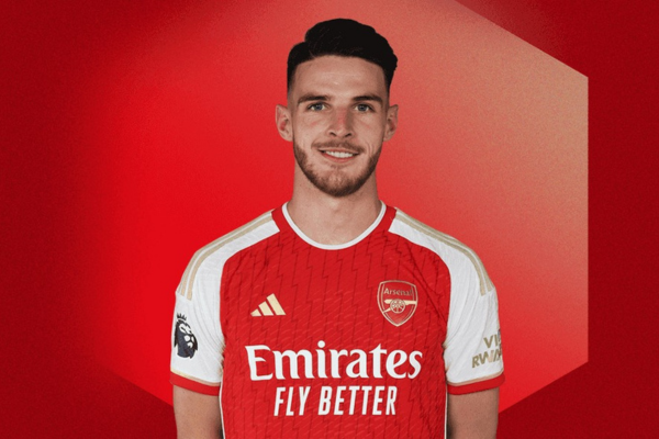 Declan Rice bước sang trang mới với bản hợp đồng ‘bom tấn’ từ Arsenal 