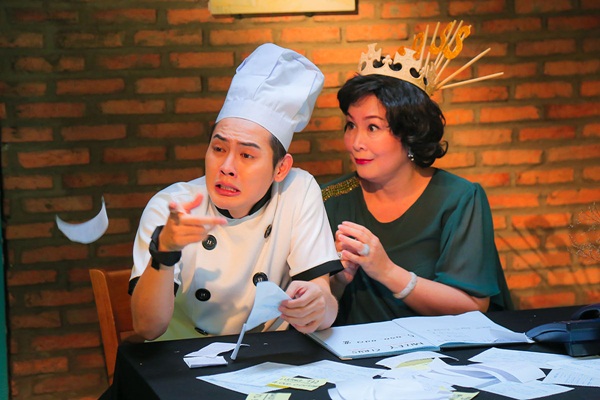 Nghệ sĩ Hồng Vân đóng MV của đàn em Võ Đăng Khoa