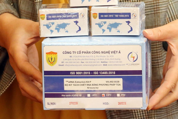 Việt Nam sản xuất 10.000 bộ kit xét nghiệm virus corona một ngày
