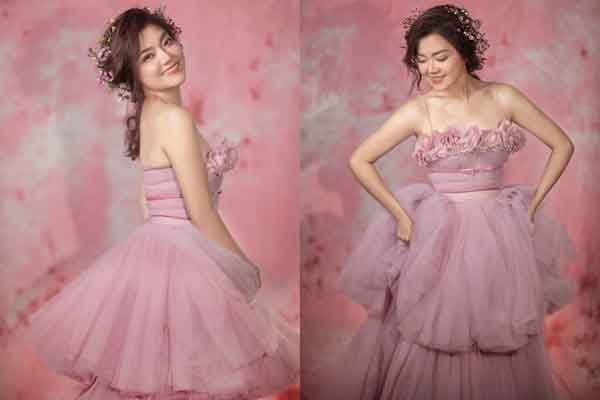 Sắc xuân ngọt ngào của ca sĩ Thanh Ngọc 
