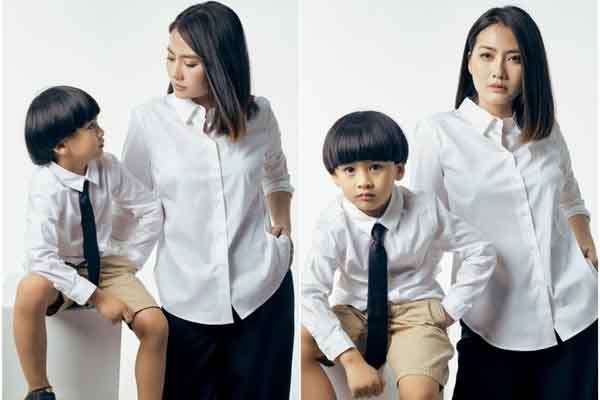 Diễn viên Ngọc Lan: ‘Con lớn lên thế nào cũng được, chỉ cần tử tế’