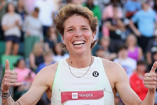 Vận động viên điền kinh Nikki Hiltz: ‘Cộng đồng LGBTQ cần một chiến thắng’