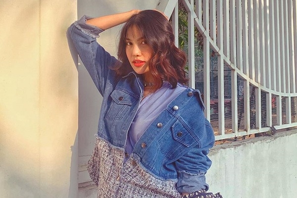 Lan Khuê khoe dáng như thời son rỗi, giấu hoàn toàn bụng bầu vượt mặt