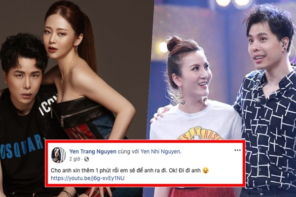 Yến Trang ‘đá xéo’ khi Trịnh Thăng Bình hợp tác cùng người tình tin đồn?