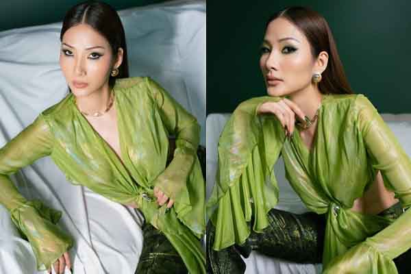 Hoàng Thùy hóa ‘Thanh Xà’, khoe body ‘xịn’ nhất làng mốt