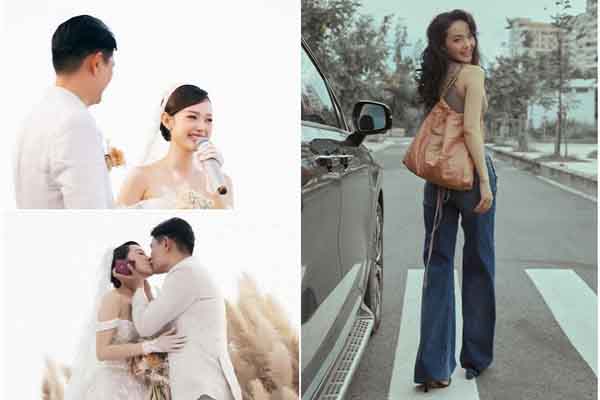 Minh Hằng khoe nhan sắc mặn mà sau khi làm ‘vợ người ta’