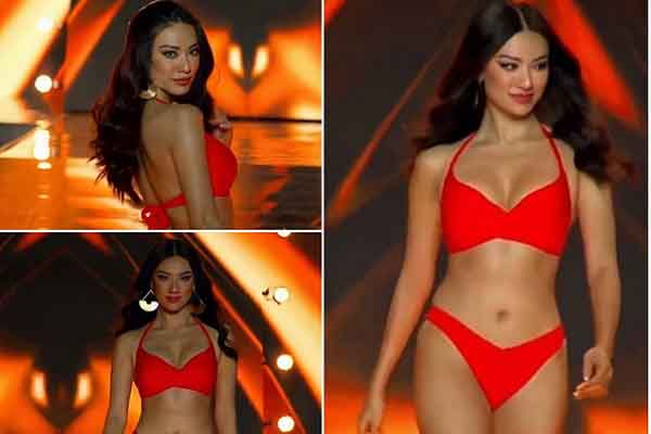 Á hậu Kim Duyên diện bikini nóng bỏng tại Miss Supranational 2022