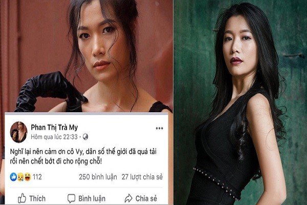 Bị mọi người chỉ trích, Trà My chửi đổng: ‘Lũ showbiz giả tạo!’