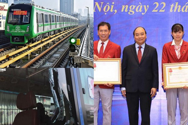 News 24h (23/12): Đường sắt Cát Linh – Hà Đông và côn đồ đập phá xe buýt gây bức xúc