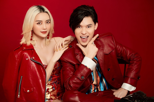 Thiều Bảo Trang khoe dáng sexy, ‘đỏ rực’ bên cạnh Quang Trung 