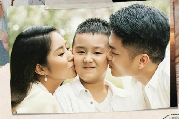 Nghẹn giọng khi Lê Phương kể chuyện con trai ‘chấp nhận’ Trung Kiên như bố ruột