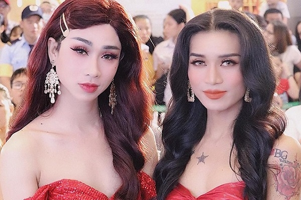 Hóa chị em song sinh, Hải Triều và BB Trần thu hút vì quá sexy