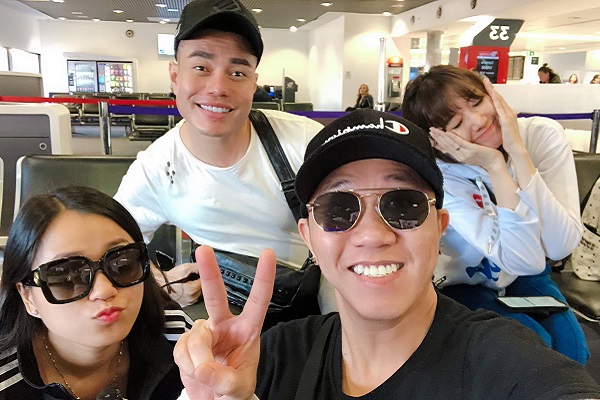 Lê Dương Bảo Lâm vừa sang Úc cùng Anh Đức, Lâm Vỹ Dạ