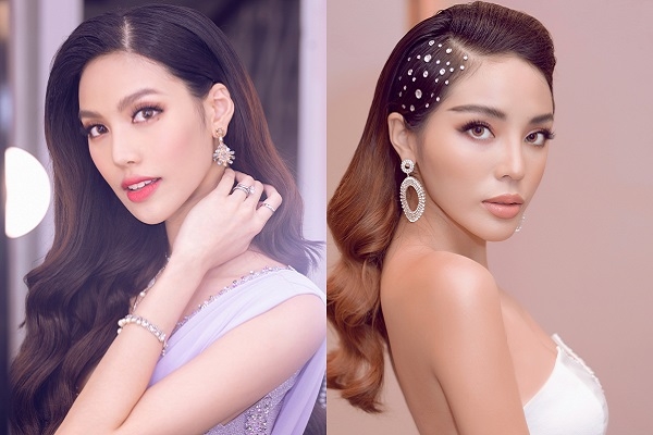 Lan Khuê diện váy khéo léo khoe bụng bầu, đọ dáng cùng Kỳ Duyên