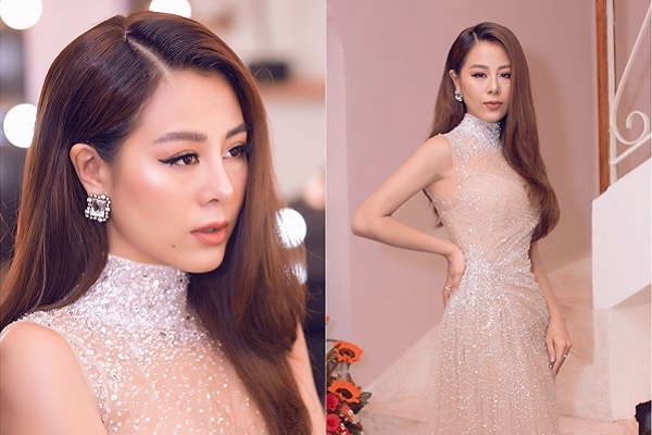 Nam Thư diện váy lộng lẫy, chăm chút hình ảnh mỗi khi xuất hiện