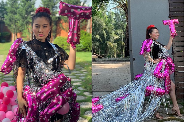 Diễn viên Ngọc Lan gây cười khi tung loạt ảnh ‘dự’ Met Gala