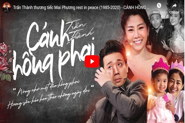 Trấn Thành tiếc thương hát ‘Cánh hồng phai’ để nhớ Mai Phương