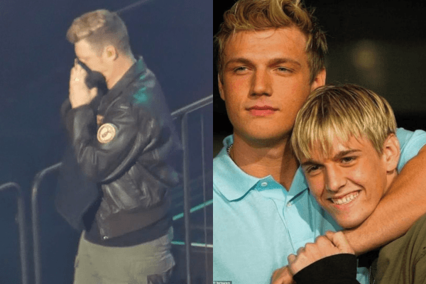 Nick Carter khóc sau cái chết của em trai Aaron Carter