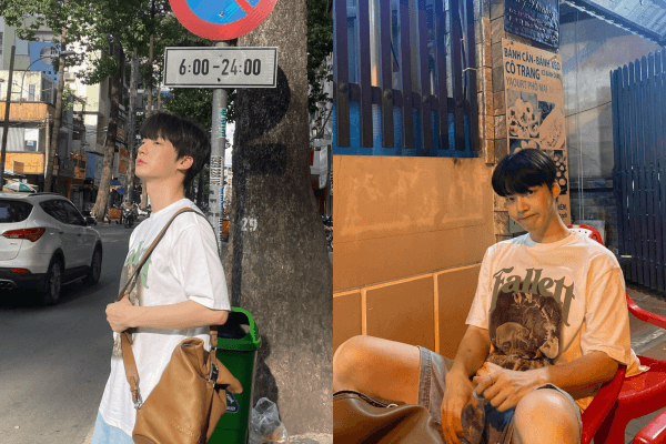 Mỹ nam Ahn Jae Hyun dạo phố, ăn quán bình dân ở TP.HCM