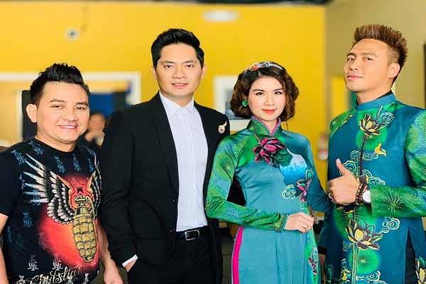 Hình ảnh khỏe mạnh của nghệ sĩ Anh Vũ bên Kha Ly, Minh Luân ngày cuối đời