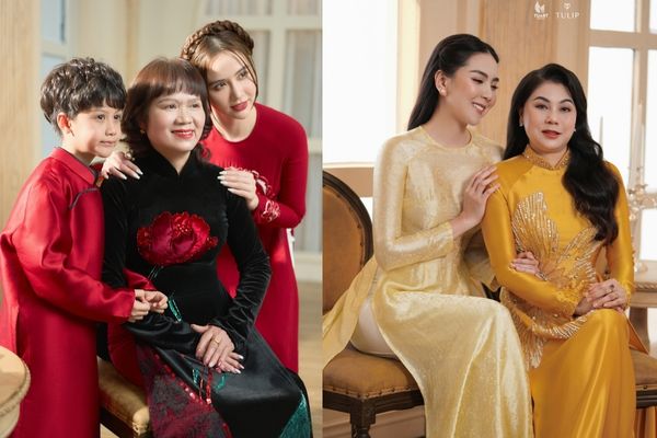 Dàn nghệ sĩ cùng mẹ lưu lại ‘những bức ảnh vô giá’