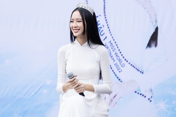 Á hậu Bảo Ngọc trở về quê nhà trước khi lên đường dự thi ‘Miss Intercontinental 2022’