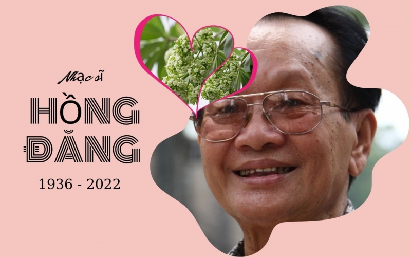 Nhạc sĩ Hồng Đăng qua đời nhưng ‘Hoa sữa’ vẫn sống mãi trong lòng người yêu âm nhạc