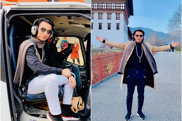 Đan Nguyên thăm đất nước hạnh phúc bằng trực thăng