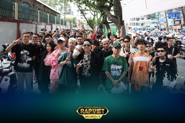 Rap Việt mùa 3: ‘Bùng nổ’ số lượng thí sinh casting trong ngày đầu tiên
