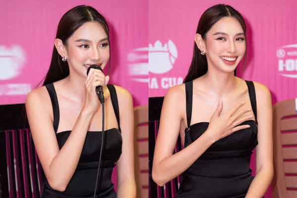 Bất ngờ đột nhập hậu trường ‘Hoa hậu Việt Nam’, Thùy Tiên khiến dàn thí sinh đứng hình