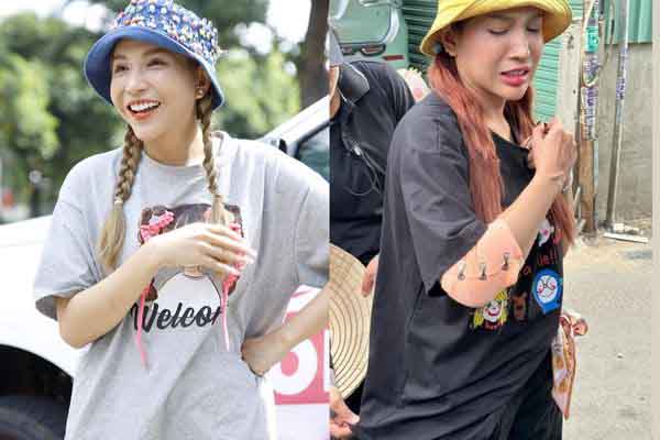 Khả Như bị chấn thương khi quay show