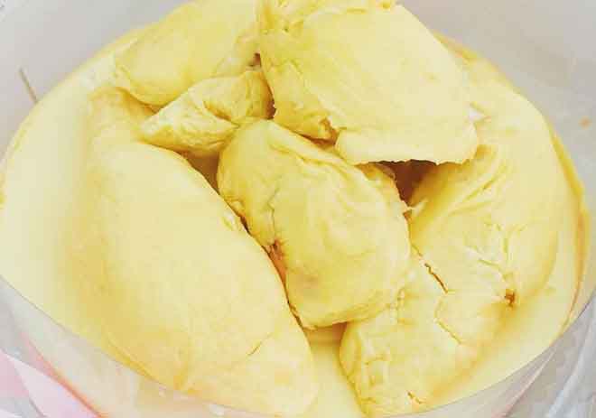 Bánh cheesecake sầu riêng đã có mặt ở Sài Gòn