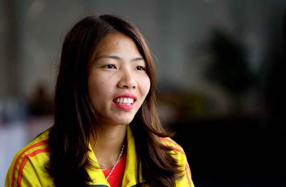 Nghị lực của “cô gái vàng” điền kinh