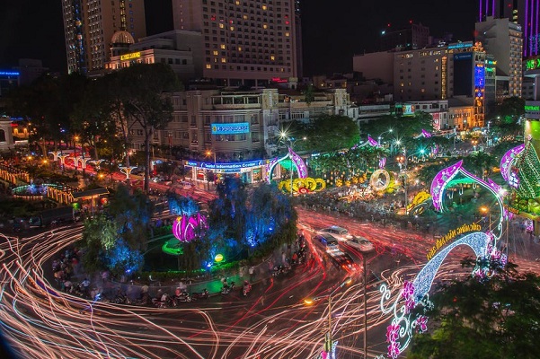 Sắp có đài phun nước tại giao lộ phố đi bộ Nguyễn Huệ – Lê Lợi