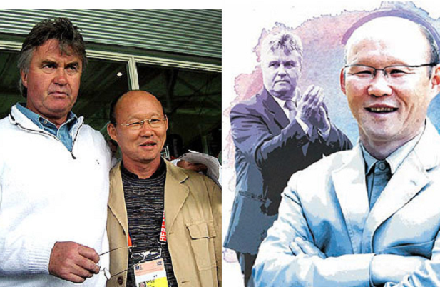 ‘Cặp đôi’ Park Hang-seo và Guus Hiddink chạy nước rút cho giải U-23