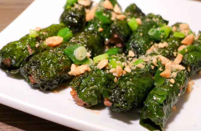 Chả lá lốt trị đau nhức xương khớp