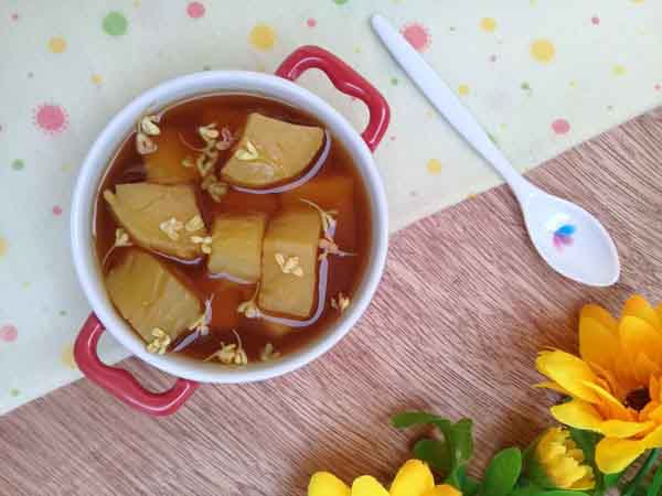 Chè khoai hoa mộc