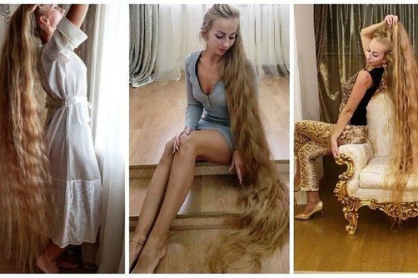 Công chúa tóc Mây, 28 năm không cắt tóc