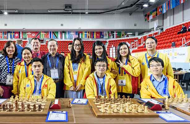 Việt Nam gặp Đức tại vòng 10 Olympiad sau chiến thắng tuyệt đối trước Thụy Sĩ