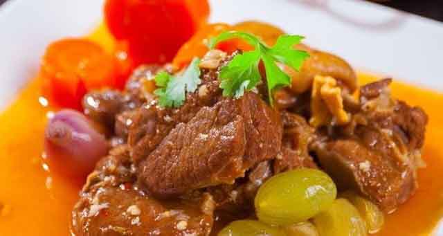 Món ngon Ninh Thuận – Cừu om nho