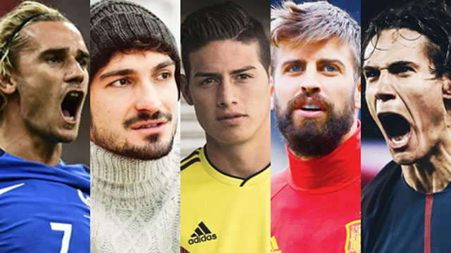 Top 10 cầu thủ đẹp trai nhất tham dự World cup 2018