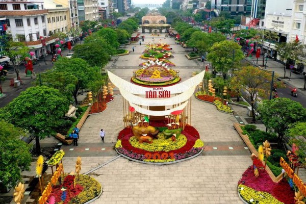 Phòng dịch Covid-19, xử phạt khách không đeo khẩu trang tại đường hoa