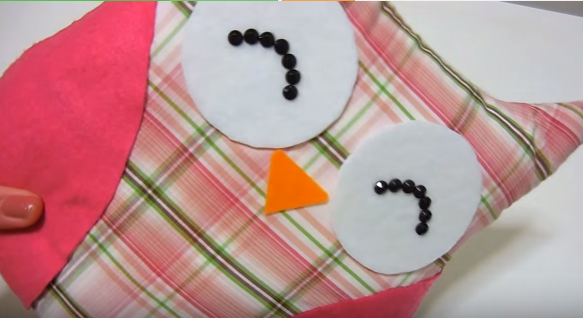 Dạy mẹ cách làm gối bông hình thú xinh xinh